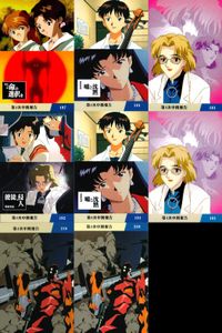 新世紀エヴァンゲリオン エヴァンゲリオン カード カルビー カード まとめ STORY DIGEST CARD CHARACTERS CARD CARD LIST-19 ストーリーダイジェスト TV版 第拾八話 命の選択を 9枚 サムネイル 1