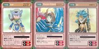 ガンガンヴァーサス GANGAN VERSUS トレーディングカードゲーム ガンガンヴァーサス R レア まとめ カード まとめ キャラクター クリオ アシュトン アンカース ルビ 3枚 L-020 L-245 L-019 TCG サムネイル 1