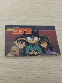 Detective Conan Monoshiri Quiz Card 11 Conan Edogawa 1996 Japanese Anime
