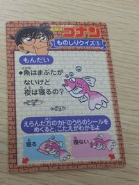 名探偵コナン 名探偵 コナン ものしりクイズ カード カード ものしりクイズ 5 トレカ 不明 食玩 キャラクター サムネイル 2