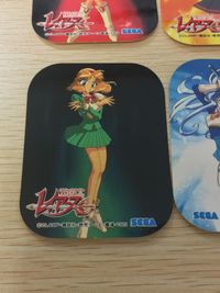 魔法騎士 レイアース 魔法騎士レイアース シール 当時品 非売品 まとめ まとめ シール 木之本桜 風姫 水姫 4枚 12 8 18 13 SEGA サムネイル 5