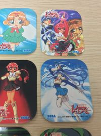 魔法騎士 レイアース 魔法騎士レイアース シール 当時品 非売品 まとめ カード まとめ シール 光 hikaru 風 fuu 海 umi 3人集合 プーちゃん 9枚 1 6 7 8 12 13 26 29 SEGA サムネイル 6