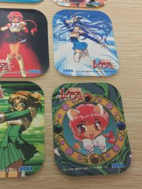 魔法騎士 レイアース 魔法騎士レイアース シール 当時品 非売品 まとめ カード まとめ シール 光 hikaru 風 fuu 海 umi 3人集合 プーちゃん 9枚 1 6 7 8 12 13 26 29 SEGA サムネイル 2