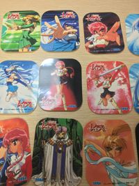 魔法騎士 レイアース 魔法騎士レイアース シール 当時品 非売品 まとめ まとめ シール 光 姫川ひかる 海 竜咲海 風 鳳凰寺風 3人集合 エメロード姫 プレセア ザガート フェリオ アスコット 23枚 セガ サムネイル 4