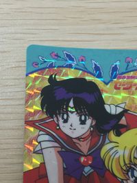 美少女戦士セーラームーンSuperS セーラームーン バンプレカード プリズム カード セーラーマーズ セーラーヴィーナス トレカ 37 バンプレスト バンプレ サムネイル 6