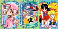 Sailor Moon SuperS 3 Cards Set No.25 35 36 Japanese Anime サムネイル 1