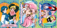 Sailor Moon SuperS Banpresto 3 Cards Set #31 35 36 Japanese Anime サムネイル 1