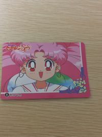 Sailor Moon SuperS Chibiusa Card #8 1995 Japanese Anime Banpresto