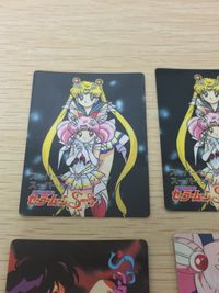 美少女戦士セーラームーン SuperS 美少女戦士セーラームーン バンプレカード カード まとめ ツインキャラ スーパーセーラームーン スーパーちびムーン セーラーマーズ スーパーちびムーン カレイドムーンスコープ 4枚 15 サムネイル 5