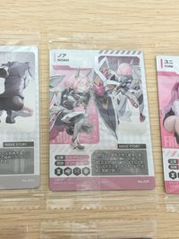 ニケ 勝利の女神：NIKKE ウマ娘 ウエハース カード まとめ NIKKEストーリー リター N102 ノア ユニ ラピ NIKKE集合 6枚 No.012 No.005 No.025 No.011 No.002 No.026 サムネイル 2