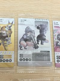 ニケ 勝利の女神：NIKKE ウマ娘 ウエハース カード まとめ NIKKEストーリー リター N102 ノア ユニ ラピ NIKKE集合 6枚 No.012 No.005 No.025 No.011 No.002 No.026 サムネイル 3