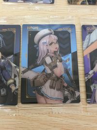 勝利の女神NIKKE 勝利の女神:NIKKE カード まとめ キャラクター マリアン ネオン ポリ リター 紅蓮 5枚 No.001 No.004 No.007 No.012 No.023 バンダイ ウエハース サムネイル 5