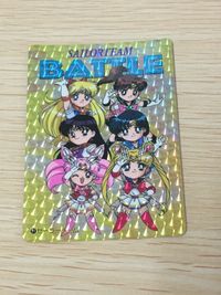 美少女戦士セーラームーンSuperS カード セーラーチーム トレカ 21 バンダイ カードダス