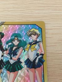 美少女戦士セーラームーンSuperS カード 外部太陽系戦士 セーラーウラヌス セーラーネプチューン セーラープルート トレカ 3 バンダイ カードダス サムネイル 3