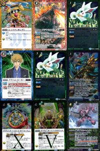 バトスピ バトルスピリッツ バトルスピリッツ バトスピ キラ まとめ カード まとめ マジック スピリット ブレイヴ レッツクッキング！ ゴジラ[2000] ダンデラビット グラハム エーカー 神海賊 新米船長ドルフィリボス 9枚 サムネイル 1