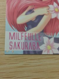 Galaxy Angel Gold Slot Card PR01 Milfeulle Galaxy Angel trading card Japan サムネイル 2
