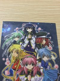 ギャラクシーエンジェル GALAXY ANGEL Moonlit Lovers ギャラクシーエンジェル カード PR 非売品シール ステッカー 集合イラスト トレカ ブロッコリー 販促カード 非売品 サムネイル 4