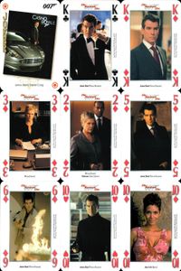James Bond 007 007 ゼロゼロセブン ジェームズボンド カード まとめ トランプ カード まとめ Casino Royale Die Another Day M M Robinson Jinx 9枚 JOKER サムネイル 1