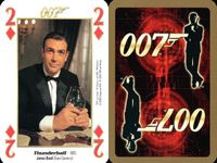007 James Bond Playing Cards 007 ゼロゼロセブン ジェームズボンド カード まとめ トランプ カード まとめ Die Another Day Goldfinger 1964 Jinx 9枚 トランプ サムネイル 9