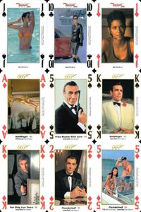 007 James Bond Playing Cards 007 ゼロゼロセブン ジェームズボンド カード まとめ トランプ カード まとめ Die Another Day Goldfinger 1964 Jinx 9枚 トランプ サムネイル 1