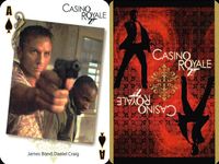 007カジノロワイヤル 007 Casino Royale トランプ 007 ゼロゼロセブン ジェームズボンド カード まとめ トランプ カード まとめ フォト James Bond Daniel Craig 9枚 A♥ A♦ サムネイル 6