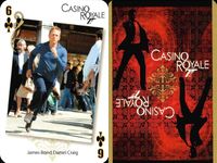 007カジノロワイヤル 007 Casino Royale トランプ 007 ゼロゼロセブン ジェームズボンド カード まとめ トランプ カード まとめ フォト James Bond Daniel Craig 9枚 A♥ A♦ サムネイル 5
