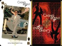 007カジノロワイヤル 007 Casino Royale トランプ 007 ゼロゼロセブン ジェームズボンド カード まとめ トランプ カード まとめ フォト James Bond Daniel Craig 9枚 A♥ A♦ サムネイル 4