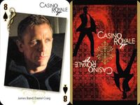 007カジノロワイヤル 007 Casino Royale トランプ 007 ゼロゼロセブン ジェームズボンド カード まとめ トランプ カード まとめ フォト James Bond Daniel Craig 9枚 A♥ A♦ サムネイル 10