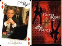 007カジノロワイヤル 007 Casino Royale トランプ 007 ゼロゼロセブン ジェームズボンド カード まとめ トランプ カード まとめ フォト James Bond Daniel Craig 9枚 A♥ A♦ サムネイル 9