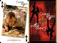 007カジノロワイヤル 007 Casino Royale トランプ 007 ゼロゼロセブン ジェームズボンド カード まとめ トランプ カード まとめ フォト James Bond Daniel Craig 9枚 A♥ A♦ サムネイル 7