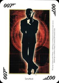 007 James Bond 007 ゼロゼロセブン ジェームズボンド カード トランプ カード James Bond Silhouette トレカ Carta Mundi トランプ プレイング サムネイル 1