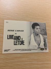 James Bond 007 007 ゼロゼロセブン カード SCIFIHOBBY.COM Rittenhouse Archives カード Rosie Carver トレカ 33 Rittenhouse Archives サムネイル 2