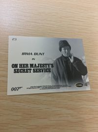 James Bond 007 007 ゼロゼロセブン カード SCIFIHOBBY.COM Rittenhouse Archives カード Irma Bunt トレカ 23 Rittenhouse Archives サムネイル 2