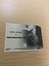 James Bond 007 007 ゼロゼロセブン カード SCIFIHOBBY.COM Rittenhouse Archives カード Rosa Klebb トレカ 7 Rittenhouse Archives サムネイル 2