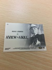 James Bond 007 007 ゼロゼロセブン カード SCIFIHOBBY.COM Rittenhouse Archives カード Max Zorin トレカ 51 Rittenhouse Archives サムネイル 2