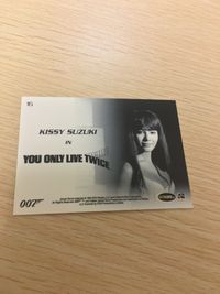 James Bond 007 You Only Live Twice 007 card SCIFIHOBBY.COM Rittenhouse Archives サムネイル 2