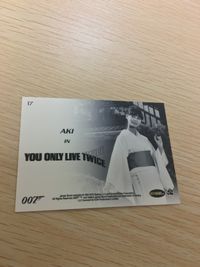 James Bond 007 007 ゼロゼロセブン カード SCIFIHOBBY.COM Rittenhouse Archives カード AKI トレカ 17 Rittenhouse Archives トレーディング サムネイル 2