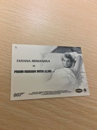 James Bond 007 007 ゼロゼロセブン カード SCIFIHOBBY.COM Rittenhouse Archives カード Tatiana Romanova トレカ 5 Rittenhouse Archives サムネイル 2