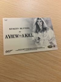 James Bond 007 007 ゼロゼロセブン カード SCIFIHOBBY.COM Rittenhouse Archives カード Stacey Sutton トレカ 52 Rittenhouse Archives サムネイル 2