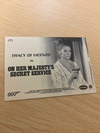 James Bond 007 Card #20 Tracy Di 007 card SCIFIHOBBY.COM Rittenhouse Archives サムネイル 2