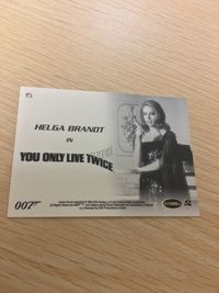 James Bond 007 007 ゼロゼロセブン カード SCIFIHOBBY.COM Rittenhouse Archives カード Helga Brandt トレカ 15 Rittenhouse Archives サムネイル 2