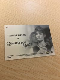 James Bond 007 007 ゼロゼロセブン カード SCIFIHOBBY.COM Rittenhouse Archives カード Agent Fields トレカ B1 Rittenhouse Archives サムネイル 2