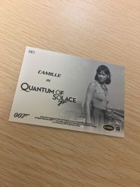 007 Quantum of Solace 007 ゼロゼロセブン カード SCIFIHOBBY.COM Rittenhouse Archives カード Camille トレカ 80 Rittenhouse Archives サムネイル 2