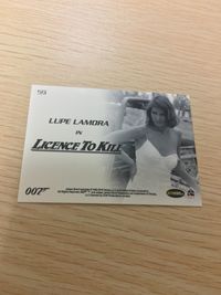 James Bond 007 007 ゼロゼロセブン カード SCIFIHOBBY.COM Rittenhouse Archives カード Lupe Lamora トレカ 59 Rittenhouse Archives サムネイル 2