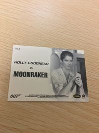 James Bond 007 007 ゼロゼロセブン カード SCIFIHOBBY.COM Rittenhouse Archives カード Holly Goodhead トレカ 40 Rittenhouse Archives サムネイル 2