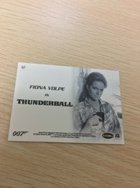 James Bond 007 007 ゼロゼロセブン カード SCIFIHOBBY.COM Rittenhouse Archives カード Fiona Volpe トレカ 12 Rittenhouse Archives サムネイル 2