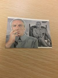 James Bond 007 007 ゼロゼロセブン カード SCIFIHOBBY.COM Rittenhouse Archives カード Ernst Stavro Blofeld トレカ 25 トレーディング サムネイル 1