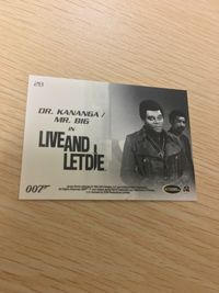 James Bond 007 007 ゼロゼロセブン カード SCIFIHOBBY.COM Rittenhouse Archives カード Dr. Kananga Mr. Big トレカ 28 トレーディング サムネイル 2