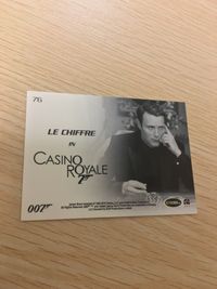 James Bond 007 007 ゼロゼロセブン カード SCIFIHOBBY.COM Rittenhouse Archives カード Le Chiffre トレカ 76 Rittenhouse Archives サムネイル 2