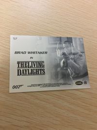 James Bond 007 007 ゼロゼロセブン カード SCIFIHOBBY.COM Rittenhouse Archives カード Brad Whitaker トレカ 57 Rittenhouse Archives サムネイル 2